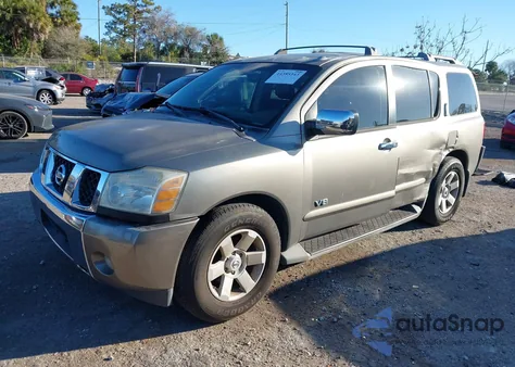 2006 Nissan Armada Le z USA, uszkodzony, nr VIN 5N1AA08A76N720398